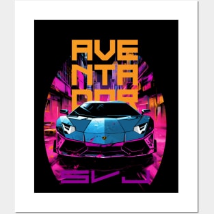 Aventador SVJ Posters and Art